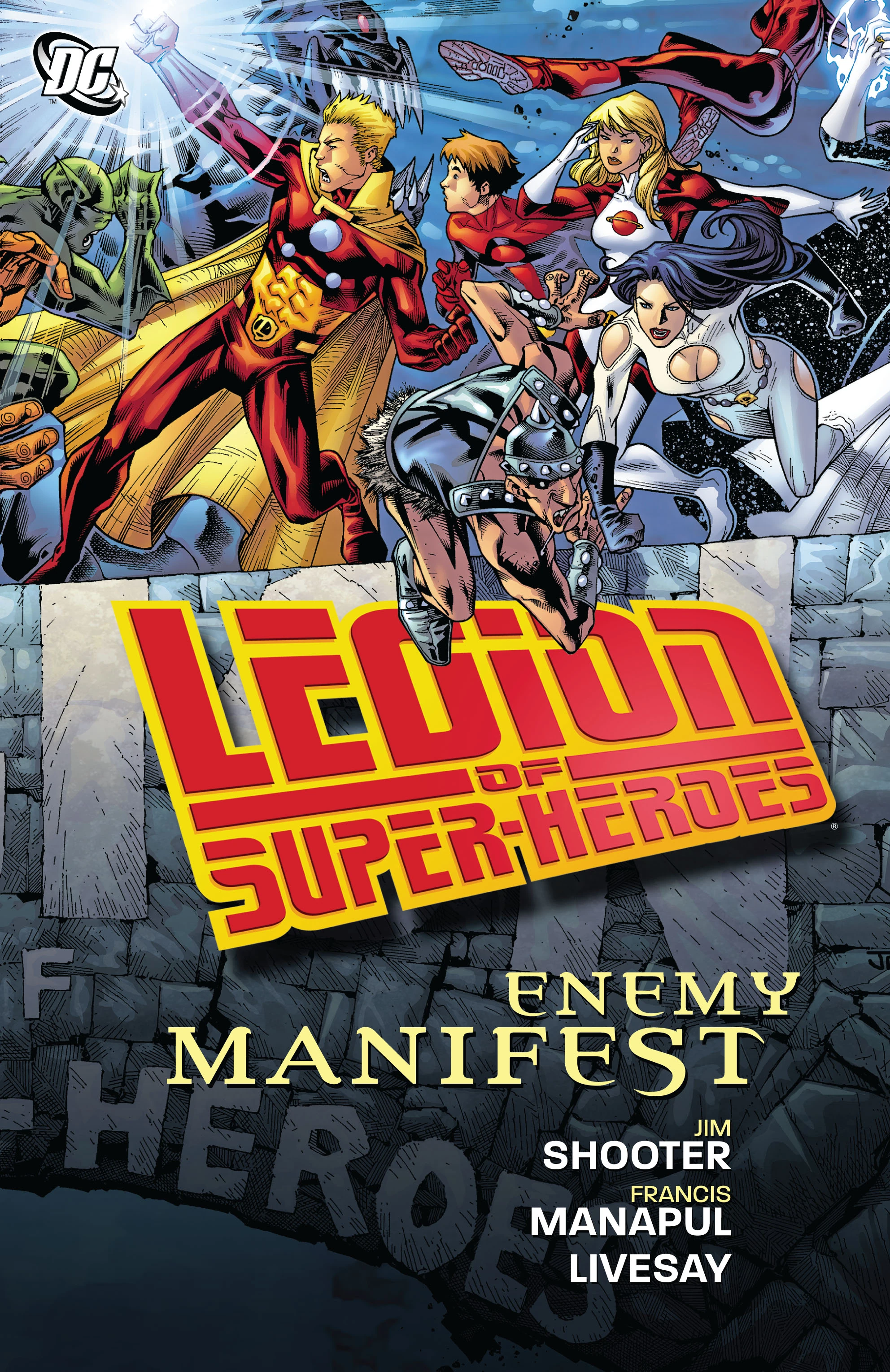 Legion of Super-Heroes: Enemy Manifest (DC, 2018) cover